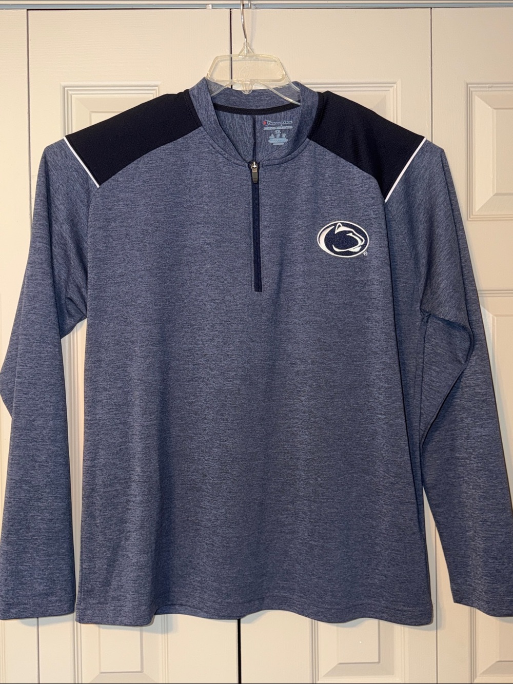 Penn State Nittany Lions Champion Quarter Zip Men's Long Sleeve Top Size 2XL